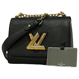 Louis Vuitton-Louis Vuitton Epi Twist PM Shoulder Bag-Black