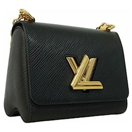 Louis Vuitton-Louis Vuitton Epi Twist PM Shoulder Bag-Black