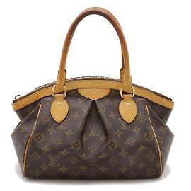 Bolso tote Louis Vuitton Monogram Tivoli PM Castaño Monograma