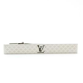 Louis Vuitton-Clips de gravata Champs Élysées Louis Vuitton-Prata