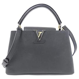 Louis Vuitton-Louis Vuitton Capucines MM Handbag-Black