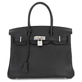 Hermès-Hermes Birkin 30 Personal SPO Handbag-Black