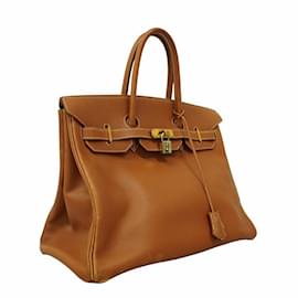 Hermès-Hermes Birkin 35 Handbag in Gold-Golden