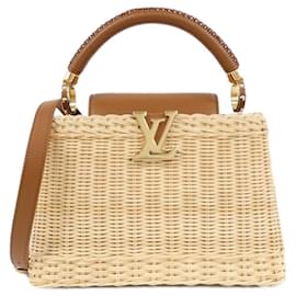 Louis Vuitton-Louis Vuitton Capucines BB Handbag-Brown,Other