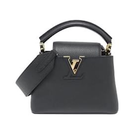 Louis Vuitton-Louis Vuitton Capucines MINI Handbag-Black