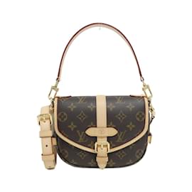 Louis Vuitton-Louis Vuitton Monogram Saumur BB M46740 Shoulder Bag-Brown