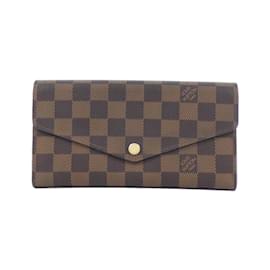 Louis Vuitton-Louis Vuitton Damier Portefeuille Sarah N63209 Wallet-Damier ebene