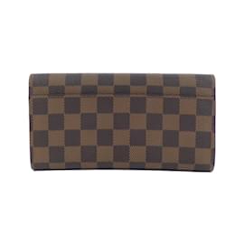 Louis Vuitton-Louis Vuitton Damier Portefeuille Sarah N63209 Wallet-Damier ebene