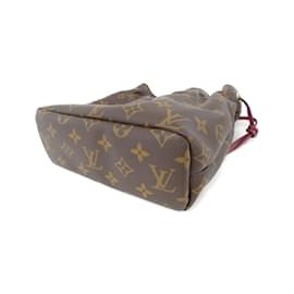 Louis Vuitton-Louis Vuitton Monogram Posh Noe Pouch-Brown,Fuschia,Monogram