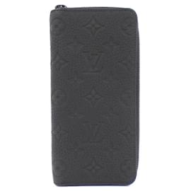 Louis Vuitton-Louis Vuitton Taurillon Monogram Zippy Wallet-Black