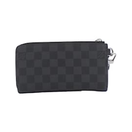 Louis Vuitton-Louis Vuitton Damier Graphite Zippy Dragonne Wallet-Damier ebene