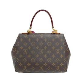 Louis Vuitton-Louis Vuitton Monogram Cluny BB Handbag-Brown,Fuschia,Monogram