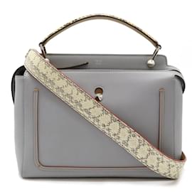 Fendi-Fendi Dotcom Handbag in Light Blue-Light blue