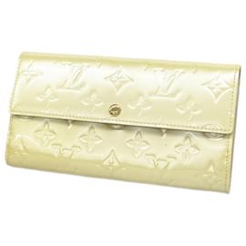 Louis Vuitton-Louis Vuitton Long Wallet in Blanc Corail-Coral