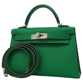 Hermès-Hermes Mini Kelly Shoulder Bag in Epsom Vertigo B-Other