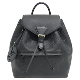 Louis Vuitton-Louis Vuitton Monogram Empreinte Montsouris PM Backpack-Black,Monogram