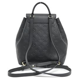 Louis Vuitton-Louis Vuitton Monogram Empreinte Montsouris PM Backpack-Black,Monogram