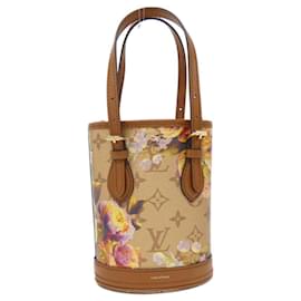 Louis Vuitton-Louis Vuitton LV Garden Nano Bucket Shoulder Bag-Golden