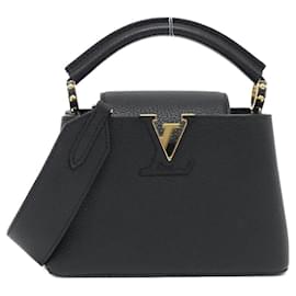 Louis Vuitton-Louis Vuitton Capucines MINI Handbag-Black