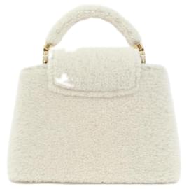 Louis Vuitton-Louis Vuitton Capucines BB Handbag-White