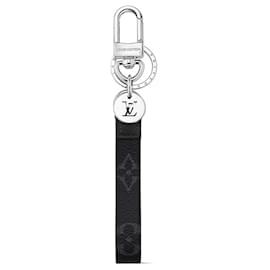 Louis Vuitton-LV Dragonne bag charm keyholder-Grey