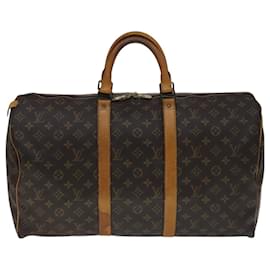 Louis Vuitton-Louis Vuitton Keepall 50-Brown