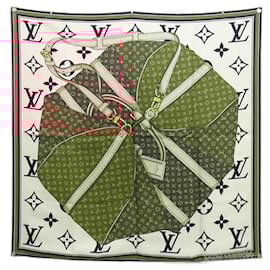 Louis Vuitton-Louis Vuitton Carre Keep It All M76414 Scarf-Other