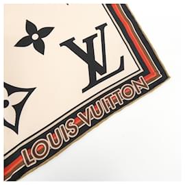 Louis Vuitton-Louis Vuitton Carre Keep It All M76414 Scarf-Other