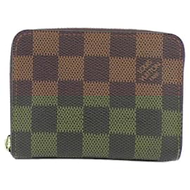 Louis Vuitton-Louis Vuitton Damier Zippy Coin Purse-Damier ebene