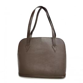 Louis Vuitton-Louis Vuitton Epi Tote Bag in Moka-Brown