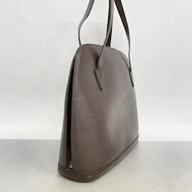 Louis Vuitton-Louis Vuitton Epi Tote Bag in Moka-Brown