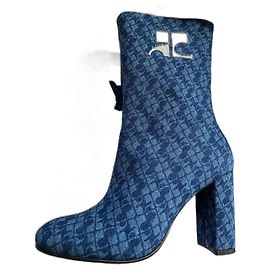 Courreges Botines Azul