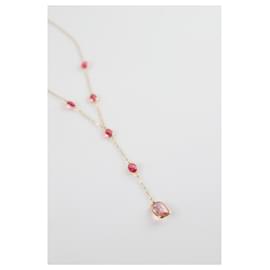 Swarovski-Collier en cristal-Doré