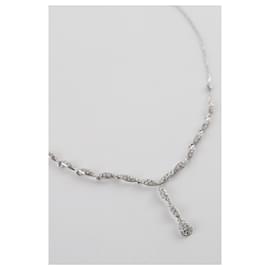 Swarovski-Collier en cristal-Argenté