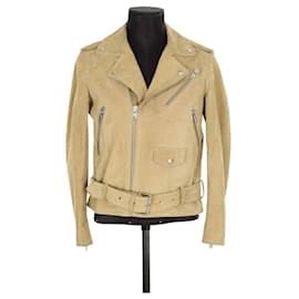 Iro Beige Leather Jacket Beige