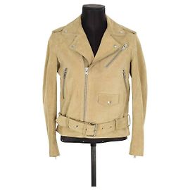 Iro Beige Lederjacke Beige