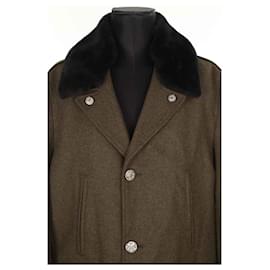 The Kooples-Wool coat-Khaki