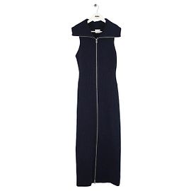 Claudie Pierlot Vestido de lã Azul