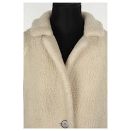 SéZane-Wool coat-White