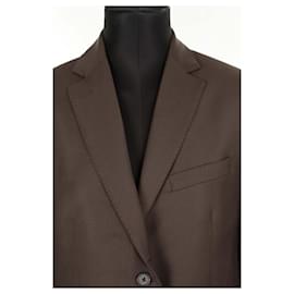 Autre Marque-Wool blazer-Brown