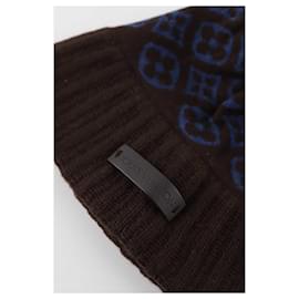 Louis Vuitton-Chapéu de lã-Marrom