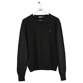 Ralph Lauren-Cotton sweater-Black