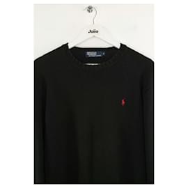 Ralph Lauren-Cotton sweater-Black