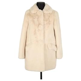 Maje-White coat-White