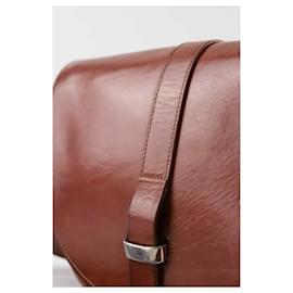 SéZane-Leather shoulder bag-Brown