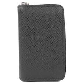 Louis Vuitton-Louis Vuitton Taiga Zippy Coin Purse-Black
