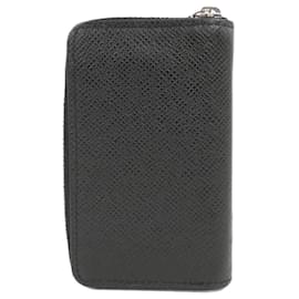 Louis Vuitton-Louis Vuitton Taiga Zippy Coin Purse-Black