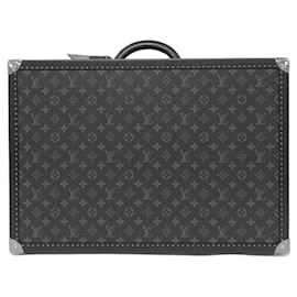 Louis Vuitton-Louis Vuitton Monogram Eclipse Alzer 60cm Attaché Case-Black