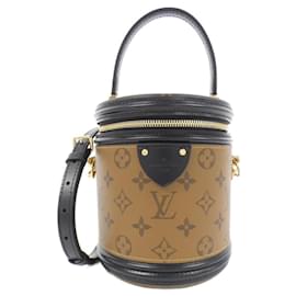 Louis Vuitton-Louis Vuitton Monogram Reverse Cannes Handbag-Brown