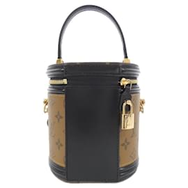Louis Vuitton-Louis Vuitton Monogram Reverse Cannes Handbag-Brown